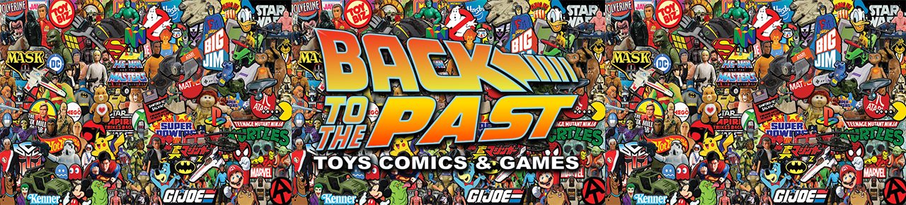 Back to the Past Toys Comics & Games Banner